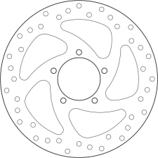 BREMBO Serie Oro Fix Fék Tárcsa - 68B407P6 egyéb motorkerékpár alkatrész