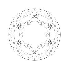 BREMBO Serie Oro Úszó Féknyereg - 78B40848 egyéb motorkerékpár alkatrész