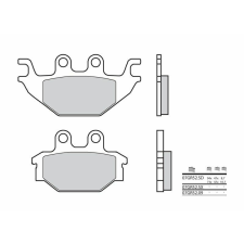 BREMBO Street Carbon Kerámia Fékbetétek - 07GR5209 egyéb motorkerékpár alkatrész