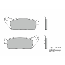 BREMBO Street Szinterelt Fémbetétes Fékbetétek - 07HO13SP egyéb motorkerékpár alkatrész