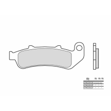 BREMBO Street Szintermetál Fékbetétek - 07HO39SA egyéb motorkerékpár alkatrész