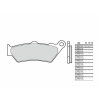 BREMBO Valódi Szinterelt Fém Fékbetétek - 07BB0359