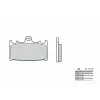 BREMBO versenykarbon-kerámia fékbetétek - 07KA13RC BREMBO Kategorizálatlan termékek