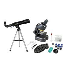 Bresser National Geographic készlet: 50/360 AZ teleszkóp és 40x–640x mikroszkóp - 73384 mikroszkóp
