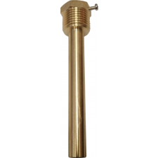BRH merülőhüvely 1/2"x100mm; BRH kapilláris termosztáthoz (forrasztott) hűtés, fűtés szerelvény
