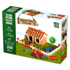 Brick Trick Vidéki ház kreatív építőjáték barkácsolás, építés