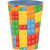 Bricks , Lego mintázatú pohár, műanyag 260 ml