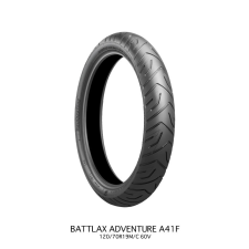 BRIDGESTONE Battlax A41 G BMW R1200GS 120/70 R 19 60V TL motorgumi motor gumi