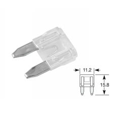 Bright Ride Biztosíték mini 25A (átlátszó) autóalkatrész