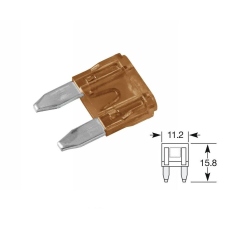 Bright Ride Biztosíték mini 7,5A (barna) autóalkatrész