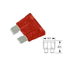 Bright Ride Biztosíték normál késes 10A (piros) autóalkatrész