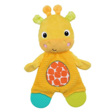 BRIGHT STARTS Játék - rágóka Snuggle&Teethe zsiráf 0hó+ rágóka