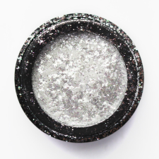 BrillBird - Micro flakes - Silver körömdíszítő