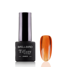  Brillbird - TIFFANY ÜVEGHATÁSÚ GÉL LAKK - Amber - 4ml - HF lakk zselé