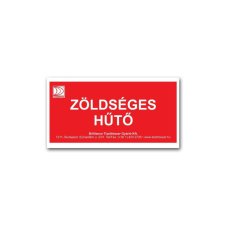  Brilliance matrica - zöldség hűtő matrica