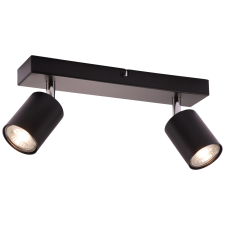 Brilliant LED-es mennyezeti spotlámpa Taio 2 izzós fekete 35,5 cm világítás