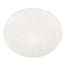 Brilo ner LED mennyezeti lámpa Nebo csillagos égbolt semleges fehér 38 cm fehér világítás