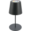 Brilo RGB/W akkus asztali lámpa antracit 2 W