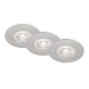 Briloner süllyesztett lámpamodul "KULANA" matt krómszínű 3 db LED/4,9 W