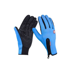 Bringamax kesztyű GL Long 200 XL méret hosszúujjú téli kék bmglove0003 kerékpáros kesztyű