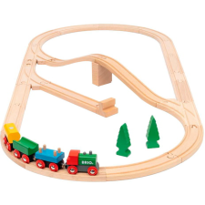 BRIO 65 éves jubíleumi vonatpálya (63603600) autópálya és játékautó