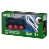  BRIO Fekete akkumulátoros mozdony mini USB-vel (33599)