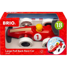 BRIO Nagy hátrahúzós versenyautó autópálya és játékautó