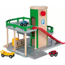 BRIO World 33204 Többszintes parkoló lifttel autópálya és játékautó