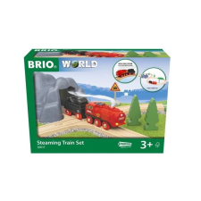 BRIO World Karácsonyi vonatkészlet (63601700) autópálya és játékautó