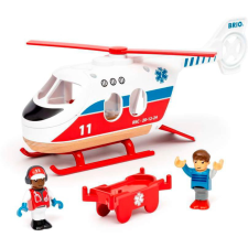 BRIO World: Mentőhelikopter figurákkal (63602200) helikopter és repülő