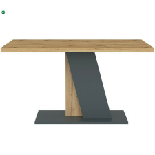  BRISTOL Étkezőasztal Tölgy/Fekete Színben 138 cm bútor