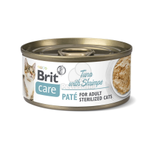 Brit Brit Care Cat Paté Sterilized Tuna with Shrimp 6 x 70 g macskaeledel