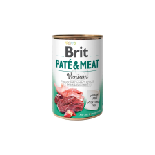 Brit Brit Paté &amp; Meat Venison 400 g kutyaeledel