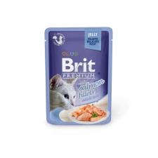 Brit Brit Premium Cat Jelly - Salmon Fillets 85 g macskaeledel