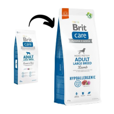  Brit Care Adult Large Breed Lamb & Rice kutyatáp – 12+2 kg kutyaeledel