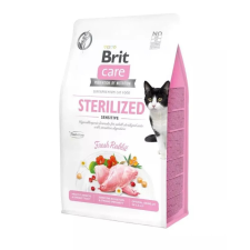 Brit Care Brit Care Cat Grain Free STERILISED - SENSITIVE Rabbit 400 g macskaeledel