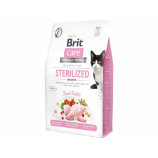 Brit Care Cat GF Sterilized Sensitiv 2 kg steril érz. emész. nyúl 171290 macskaeledel