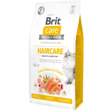 Brit Care Cat Grain Free Adult Haircare macskatáp 7kg macskaeledel