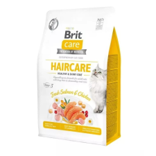  Brit Care Cat Grain Free HAIRCARE Salmon and Chicken 400 g macskaeledel