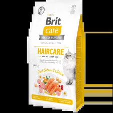  Brit Care Cat Grain Free HAIRCARE Salmon and Chicken 7kg macskaeledel