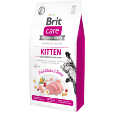 Brit Care Cat Grain Free KITTEN Chicken and Turkey 2kg macskaeledel