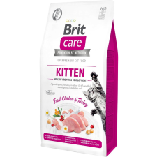 Brit Care Cat Grain Free KITTEN Chicken and Turkey 7 kg macskaeledel