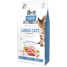 Brit Care Cat Grain Free LARGE CATS Duck and Chicken 7kg macskaeledel