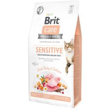  Brit Care Cat Grain Free Sensitive turkey &amp; salmon 400g macskaeledel