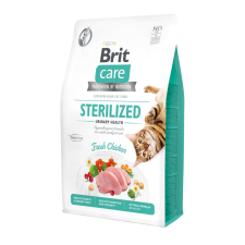 Brit Care Cat Grain Free Sterilized Urinary macskatáp 2kg macskaeledel