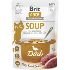 Brit Care Cat Soup with Duck 75 g macskaeledel