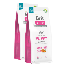 Brit Care Dog Grain-free Puppy Salmon & Potato kutyatáp 2x12kg kutyaeledel