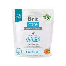 Brit Care Dog Grain-free Salmon Junior Large Breed 1 kg kutyaeledel