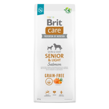 Brit Care Dog Grain free Salmon Senior Light 3kg kutyaeledel