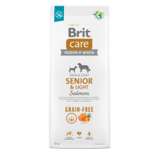 Brit Care Dog Grain-free Senior and Light Salmon 2x12kg kutyaeledel